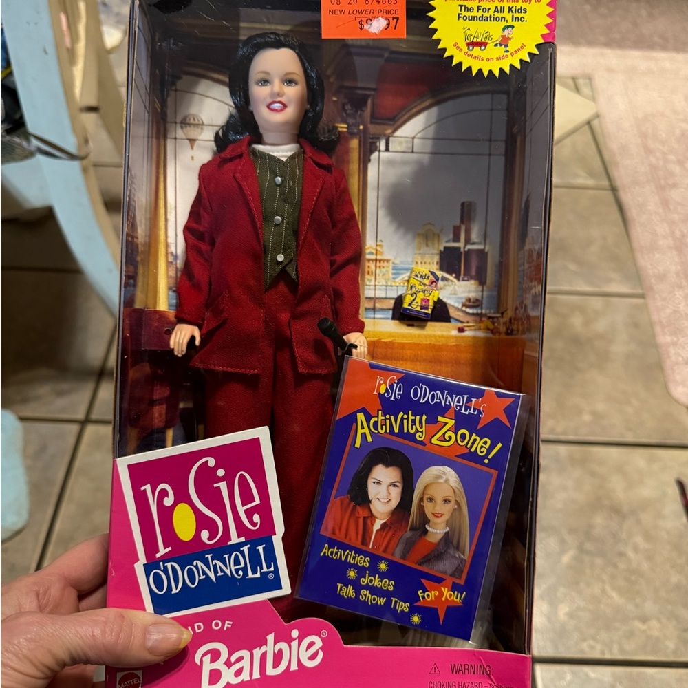 Vintage 1999 Rosie O'Donnell Barbie Doll